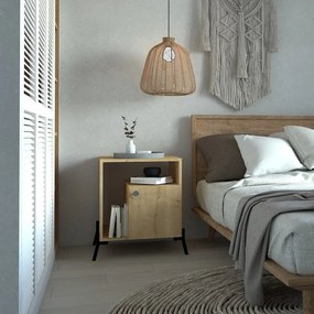 Stolik nocny Hazal Oak