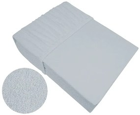 Prześcieradło frotte z gumką Bielbaw 160x200 szare  GRENO