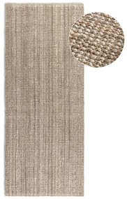 Beżowy chodnik z juty 80x200 cm Bouclé – Hanse Home