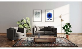 Antracytowa sofa 195 cm Pomo – Ame Yens