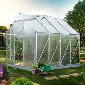 Szklarnia ogrodowa z poliwęglanu 250 x 190 x 195 cm PATIO