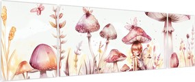 Obraz - Różowa wróżka (170x50 cm)