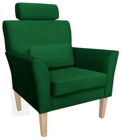 Fotel PIRO MG VELVET zielony ATOS