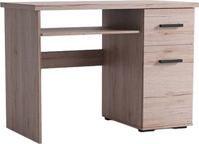 Biurko LIVORNO - Dąb sonoma / 105 cm