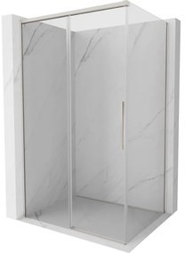 Mexen Rox kabina prysznicowa rozsuwana 115 x 75 cm, transparent, nikiel szczotkowany - 8C2-115-075-97-00