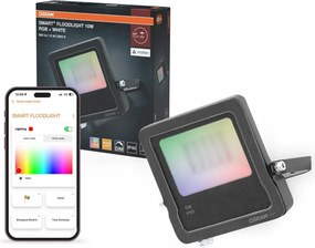 Osram - LED RGBW ściemnialny reflektor SMART+ FLOODLIGHT LED/10W/230V IP65 Wi-Fi