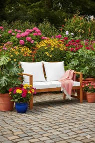 Ławka ogrodowa z drewna akacjowego S3-P07