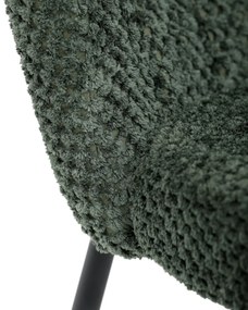 Zestaw krzeseł do jadalni Bouclé CT-W1077 GRN2, 4szt.
