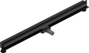 Mexen Flat Wall odpływ liniowy ścienny 2w1 120 cm, czarny - 1730120