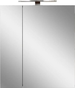 Szara szafka łazienkowa 60x71 cm – Germania