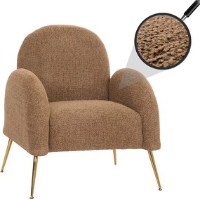 Fotel wypoczynkowy MCW-N69, kawa