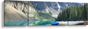 Obraz - Moraine Lake (170x50 cm)