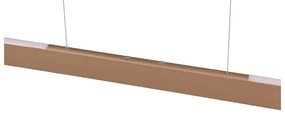 Brązowa lampa wisząca LED Helios – Trio