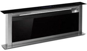 Klarstein Royal Flush 90cm 604m³/h Okap Blatowy Czarny