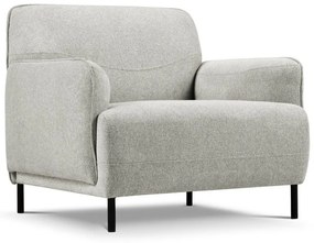 Jasnoszary fotel Windsor &amp; Co Sofas Neso