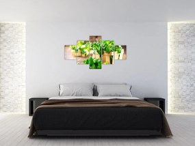 Obraz świeżej mięty (125x70 cm)