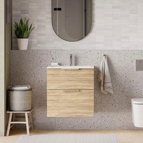 Duravit Waschbecken mit Waschtischunterschrank TIM 60 cm