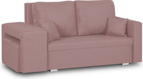Sofa kanapa 2 os z funkcją spania MILO2 Różowy