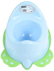 Nocnik dziecięcy BIRDIE JAY 36 cm, jasnoniebieski/zielony