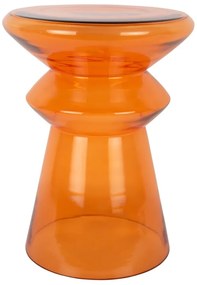 Szklany okrągły stolik ø 32 cm Amarre – Leitmotiv