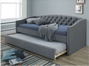 Łóżko ALESSIA 90x200 szare