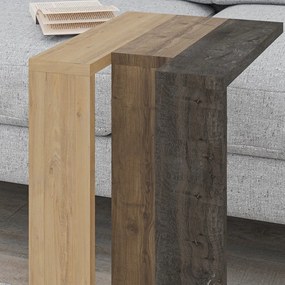 Stolik w dekorze dębu 40x30 cm Macha – Marckeric