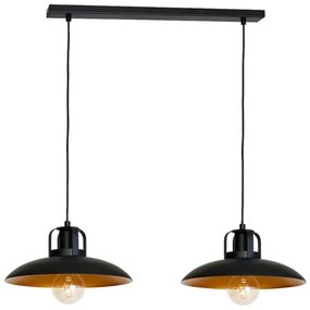 Podwójna metalowa lampa wisząca - K484-Ramona