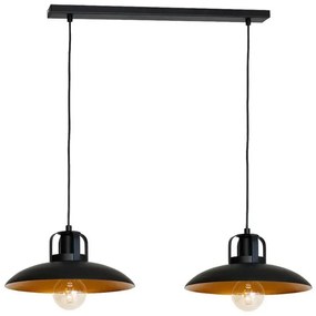 Podwójna metalowa lampa wisząca - K484-Falso