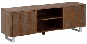 Szafka pod TV z drewna sosnowego w naturalnym kolorze 160x55 cm Lagos – Støraa