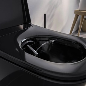 Toaleta myjąca PRO+ 1104 czarny połysk