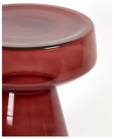 Szklany okrągły stolik ø 37 cm Dakwa – Light &amp; Living