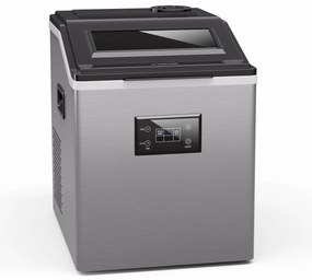 Klarstein FrostMaster 35kg/24h 3L Kostkarka do Lodu Srebrny