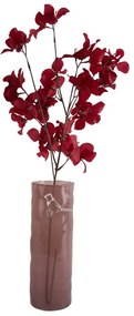 Różowy szklany wazon (wysokość 27 cm) Bird On Branch – PT LIVING