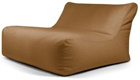Brązowy worek do siedzenia z materiału bouclé Sofa Lounge – SLOWDOWN