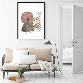 Plakat - Symboliczna abstrakcja (A4)