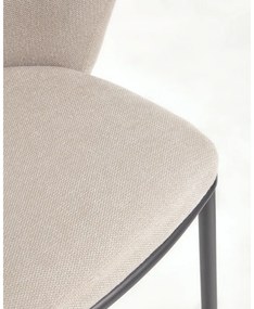 Beżowy hoker (wysokość siedziska 65 cm) Ciselia – Kave Home