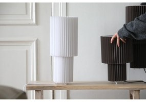 Szara lampa stołowa z tekstylnym kloszem (wysokość 45 cm) Catis – Markslöjd
