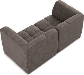 Brązowa sofa z materiału bouclé 180 cm Aloha – Makamii