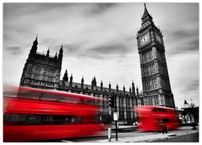 Obraz - Houses of Parliament w Londynie (70x50 cm)