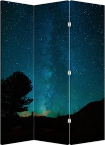 Parawan - Nocne niebo z gwiazdami (126x170 cm)