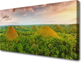 Obraz na płótnie Egzotyczna Gęstwina Dżungli