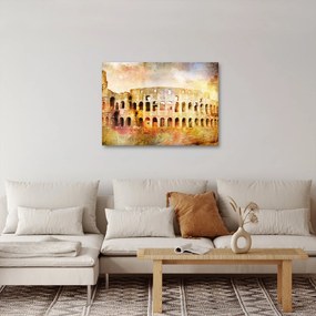Obraz - Malarstwo cyfrowe, Koloseum, Rzym, Włochy (70x50 cm)