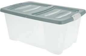 Pojemnik do przechowywania na kółkach 60 × 40 × 27 cm, zielony