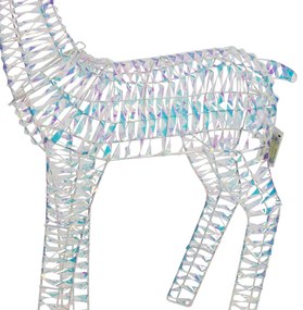 Świąteczna lampa podłogowa Tęcza Jeleń 60 cm z LED - Niji