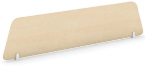 Parawan stołowy MIRELLI, 1400 x 300 mm, brzoza