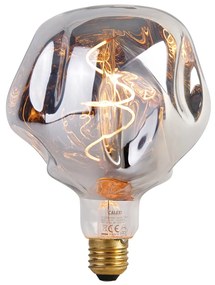 Żarówka LED E27 ściemniana G125 srebrna 4W 75lm 1800K