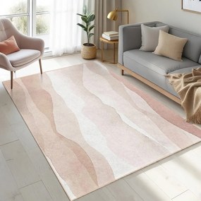 Kremowy dywan odpowiedni do prania 120x180 cm Komodo Beach – Mila Home