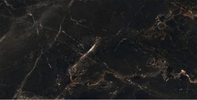 Mexen Marquino Black gres szkliwiony rekt. G1, płytka podłogowo-ścienna 120 x 60 cm, wysoki połysk - TL214-120-060-00