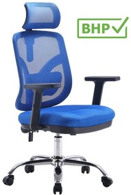 Ergonomiczne krzesło biurowe Jokasta, zgodne z normą BHP