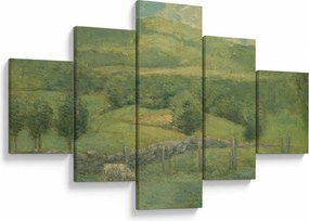 Obraz - Julian Alden Weir, Obweebetuck, reprodukcje (125x70 cm)